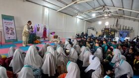 قصه‌گویی با کاروان یلدا در رویدادهای شهری اصفهان