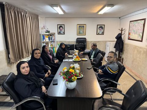 دیدار مدیر دفتر مرکزی حراست کانون با همکاران خراسان رضوی