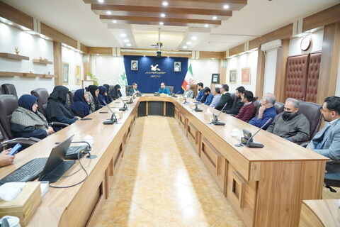 دیدار مدیر دفتر مرکزی حراست کانون با همکاران خراسان رضوی