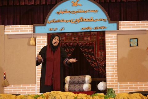 مرحله استانی جشنواره قصه گویی مازندران، چالوس -  صبح روز اول