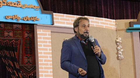 حضور مجید قناد در مرحله استانی جشنواره قصه گویی مازندران، چالوس