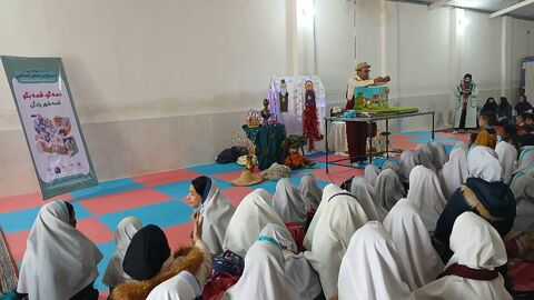 قصه‌گویی با کاروان یلدا در رویداد‌‌های شهری اصفهان