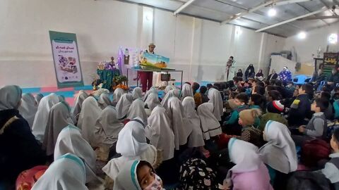 قصه‌گویی با کاروان یلدا در رویداد‌‌های شهری اصفهان