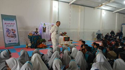 قصه‌گویی با کاروان یلدا در رویداد‌‌های شهری اصفهان