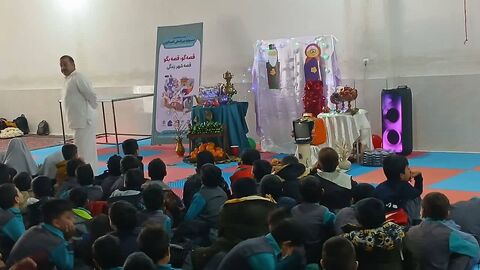 قصه‌گویی با کاروان یلدا در رویداد‌‌های شهری اصفهان