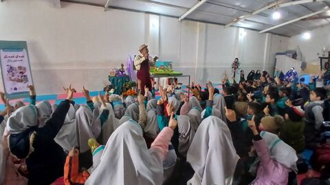 قصه‌گویی با کاروان یلدا در رویداد‌‌های شهری اصفهان