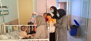 حضور مربیان کانون استان تهران در بیمارستان کودکان بهرامی تهران