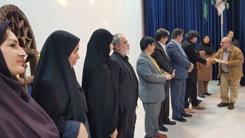 کرمانشاه. تجلیل از برگزیدگان