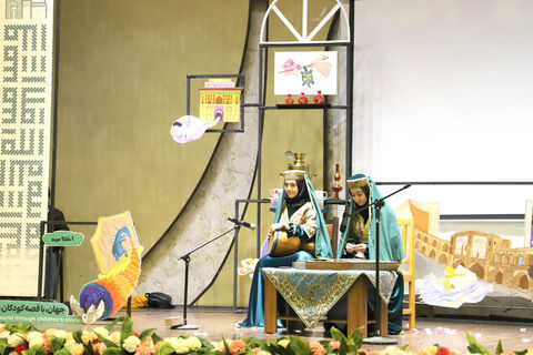 قصه‌ها در قاب تصویر/ آیین پایانی مرحله استانی بیست‌وهفتمین جشنواره قصه‌گویی استان اردبیل