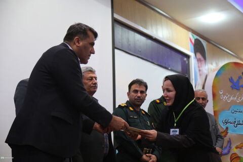 آیین تقدیر از برگزیدگان رده استانی قصه خوزستان