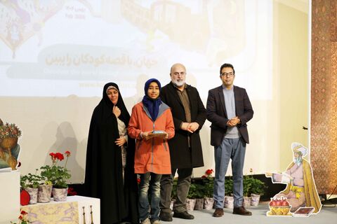 اختتامیه مرحله استانی جشنواره بین المللی قصه‌گویی در سالن غدیر برگزار شد