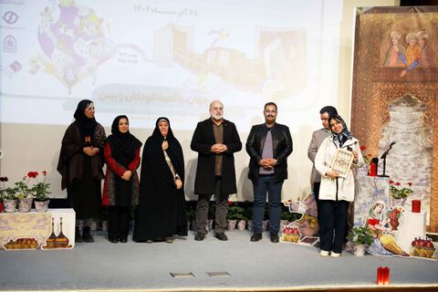 اختتامیه مرحله استانی جشنواره بین المللی قصه‌گویی در سالن غدیر برگزار شد