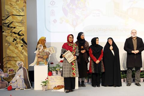 اختتامیه مرحله استانی جشنواره بین المللی قصه‌گویی در سالن غدیر برگزار شد