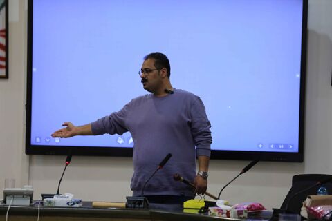 مسعود نوری‌فرد؛ روایتگر شیوه‌های نقالی در جشنواره بین المللی قصه‌گویی مرحله استانی تهران