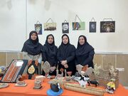 برگزاری نمایشگاه دست‌سازه‌های خلاق اعضای کانون در دانشگاه اسلامی واحد زابل