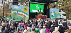 کودکان و نوجوانان شهر قرق میزبان تماشاخانه سیار