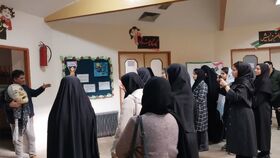 بازدید علمی دانشجویان علوم تربیتی از مرکز سنقر در هفته پژوهش