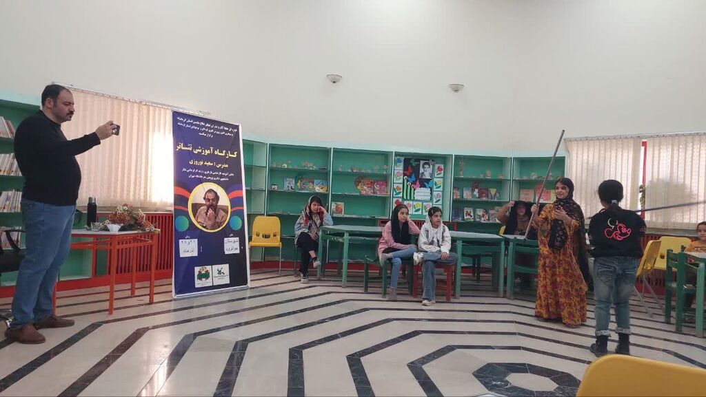 برگزاری کارگاه دو روزه بازیگری در مرکز جوانرود