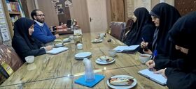 نشست مشترک کانون و بسیج جامعه زنان همدان با هدف هم‌افزایی در اجرای برنامه‌های فرهنگی