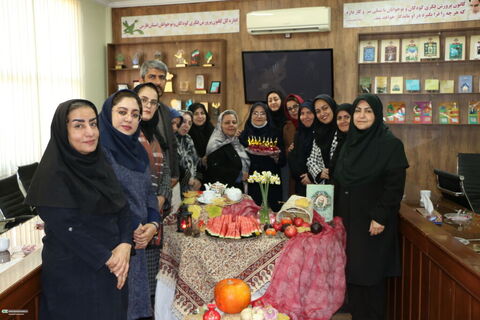 روایت بلند ترین شب سال در اداره‌کل  کانون فارس