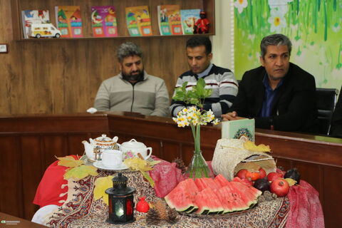 روایت بلند ترین شب سال در اداره‌کل  کانون فارس