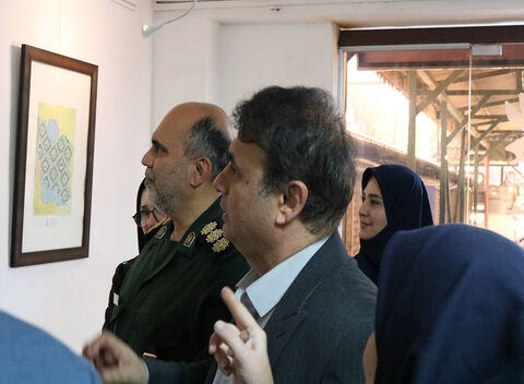 برپایی نمایشگاه هنرهای تجسمی«ایرانِ من» در کانون رشت