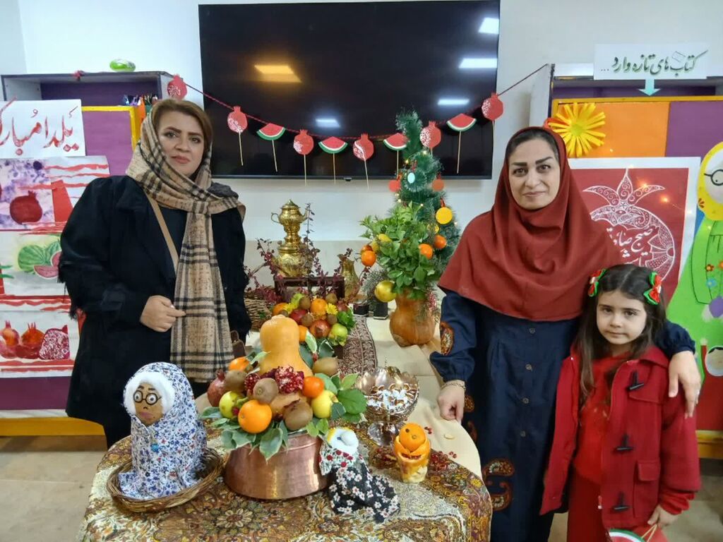 اعضا و مربیان مراکز کانون استان البرز به استقبال «شب یلدا» رفتند