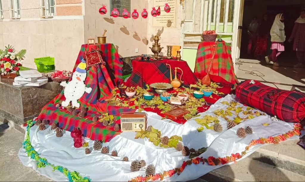 یلدای کودکان ثلاث باباجانی با طعم هنر و خلاقیت