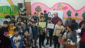 نوخوان‌های مرکز قصرشیرین میهمان دنیای کتاب شدند