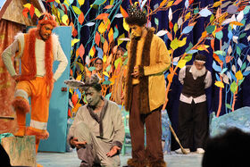 اجراهای عمومی نمایش«الاغ سم‌طلا» کانون چهارمحال و بختیاری