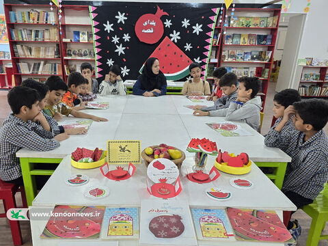شب یلدا با طعم قصه و کتاب در مراکز کانون استان بوشهر ۲