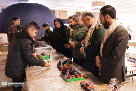 حضور کانون چهارمحال و بختیاری در نمایشگاه علمی بسیج