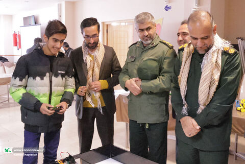 حضور کانون چهارمحال و بختیاری در نمایشگاه علمی بسیج