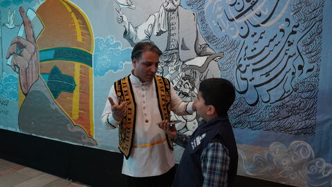 گزارش تصویری اولین روز از مرحله استانی بیست و هفتمین جشنواره بین المللی قصه گویی در مشهد