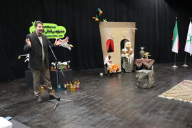 چراغ جشنواره قصه‌گویی استان با «آب حیات» روشن شد