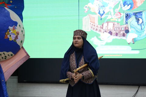 گزارش تصویری1/ آئین اختتامیه بیست‌و‌هفتمین مرحله استان جشنواره قصه‌گویی استان همدان