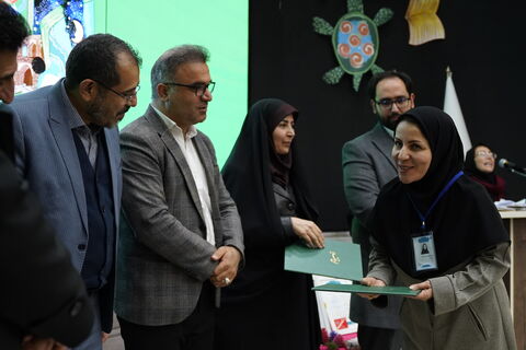 گزارش تصویری2/ آئین اختتامیه بیست‌و هفتمین مرحله استانی جشنواره قصه‌گویی استان همدان