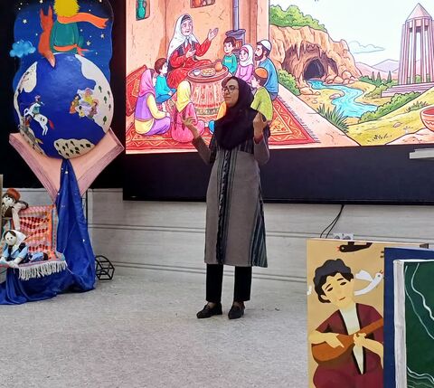 گزارش تصویری3/ قصه‌گویان مرحله استانی جشنواره قصه‌گویی استان همدان