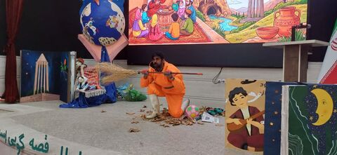 گزارش تصویری4/ قصه‌گویان مرحله استانی جشنواره قصه‌گویی استان همدان