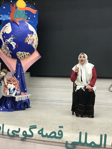 گزارش تصویری4/ قصه‌گویان مرحله استانی جشنواره قصه‌گویی استان همدان