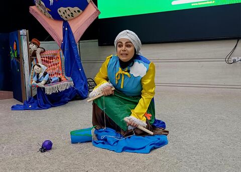 گزارش تصویری4/ قصه‌گویان مرحله استانی جشنواره قصه‌گویی استان همدان