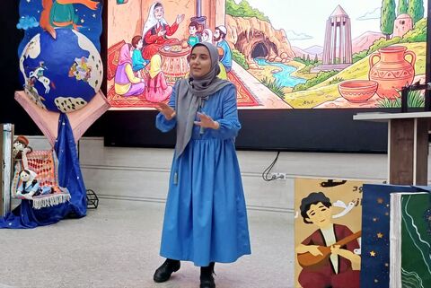 گزارش تصویری4/ قصه‌گویان مرحله استانی جشنواره قصه‌گویی استان همدان