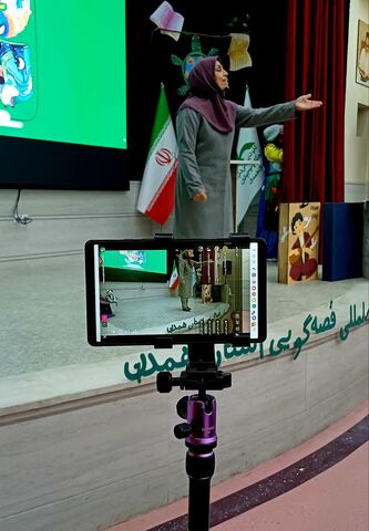 گزارش تصویری4/ قصه‌گویان مرحله استانی جشنواره قصه‌گویی استان همدان