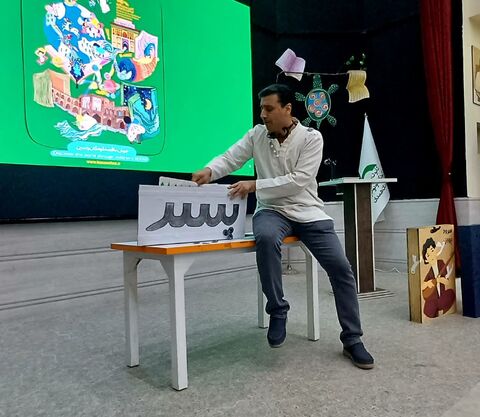 گزارش تصویری4/ قصه‌گویان مرحله استانی جشنواره قصه‌گویی استان همدان