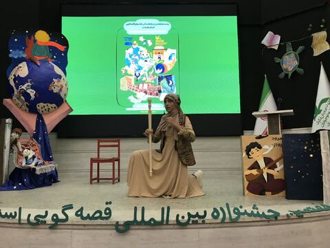 گزارش تصویری4/ قصه‌گویان مرحله استانی جشنواره قصه‌گویی استان همدان