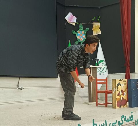 گزارش تصویری 5/ رقابت قصه‌گویان در مرحله استانی جشنواره قصه‌گویی همدان
