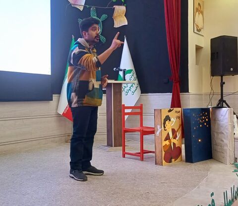 گزارش تصویری 5/ رقابت قصه‌گویان در مرحله استانی جشنواره قصه‌گویی همدان