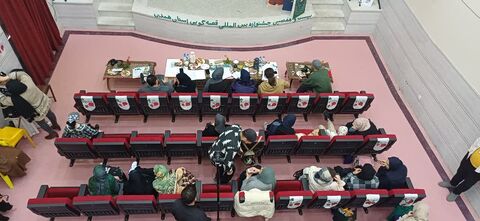 گزارش تصویری6/ حواشی برپایی جشنواره قصه‌گویی از چیدمان دکور تا برپایی سفره یلدا