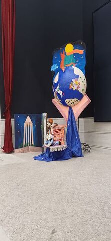 گزارش تصویری6/ حواشی برپایی جشنواره قصه‌گویی از چیدمان دکور تا برپایی سفره یلدا