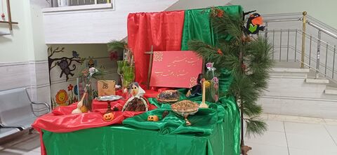 گزارش تصویری6/ حواشی برپایی جشنواره قصه‌گویی از چیدمان دکور تا برپایی سفره یلدا